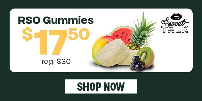 RSO Gummies on Sale Now - Cannabis deal image