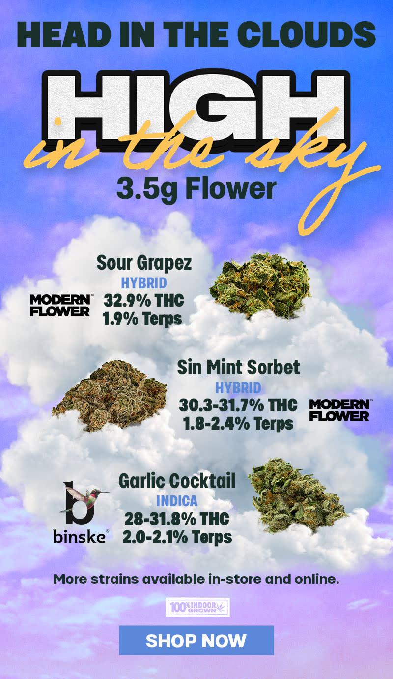 3.5g Flower Deals & More Strains Available - Cannabis deal image