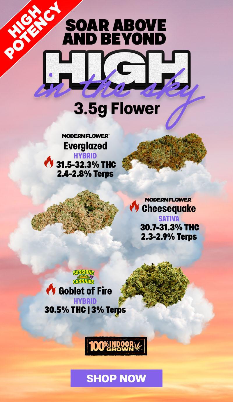 High Potency 3.5g Flower Deals - Cannabis deal image