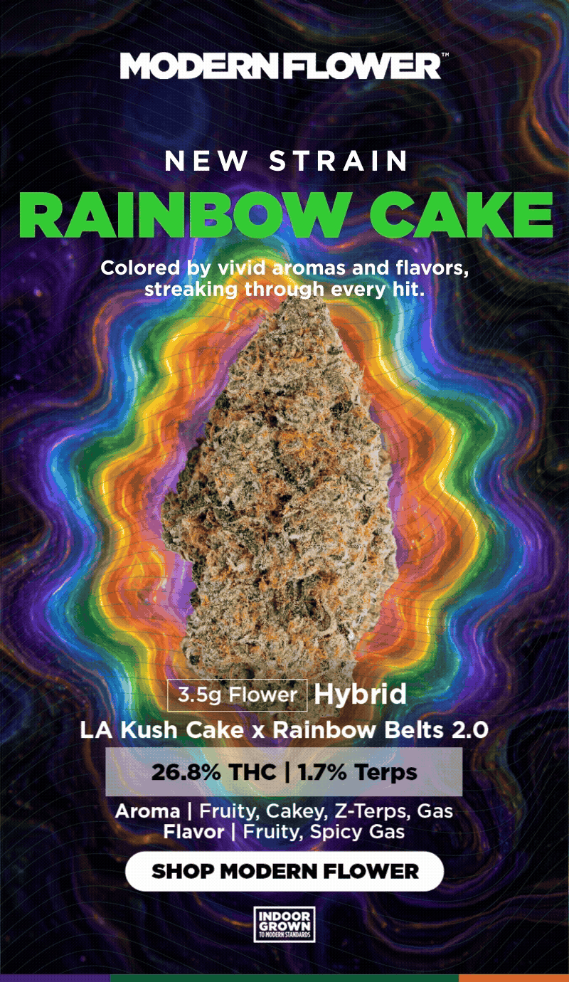 New Strain Rainbow Cake Flower - Cannabis deal image