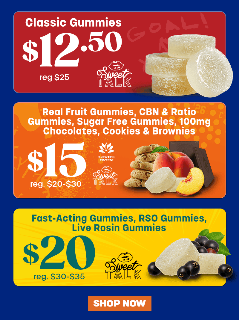 Gummy Deals: $12.50, $15, and $20