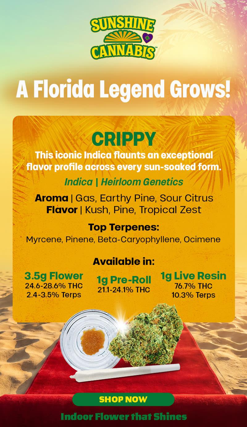 Florida Legend Crippy Available Now - Cannabis deal image