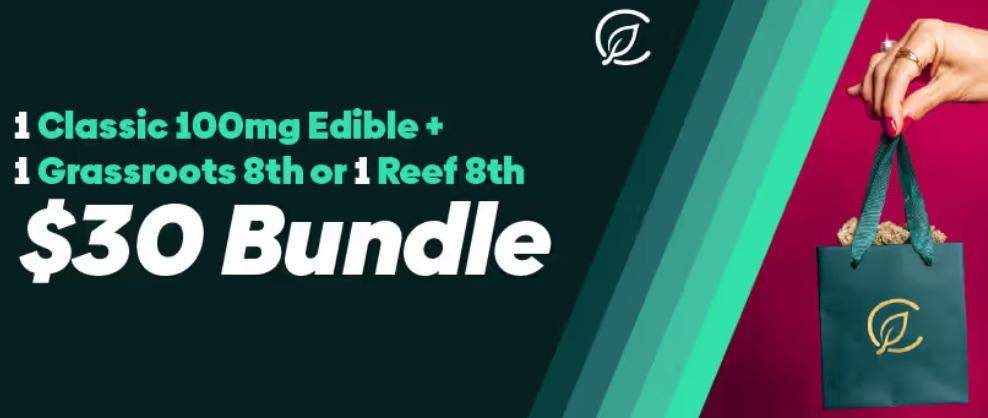 Bundle Deal: Edible + Eighth for $30