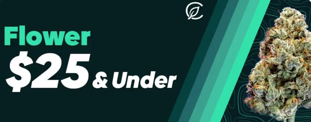 Flower Deals $25 & Under - Cannabis deal image