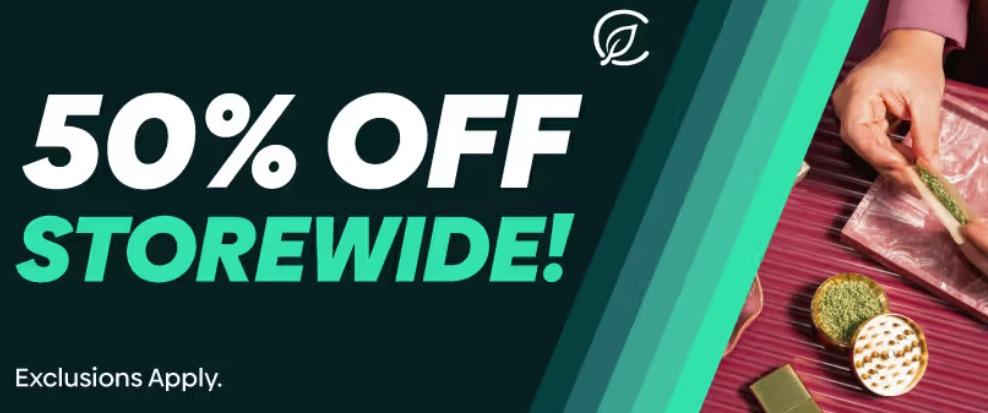 50% Off Storewide Sale!