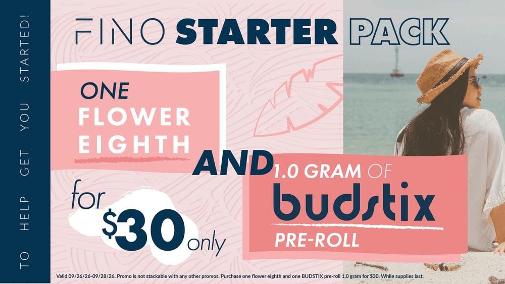 FINO Starter Pack: Flower & Budstix Deal - Cannabis deal image