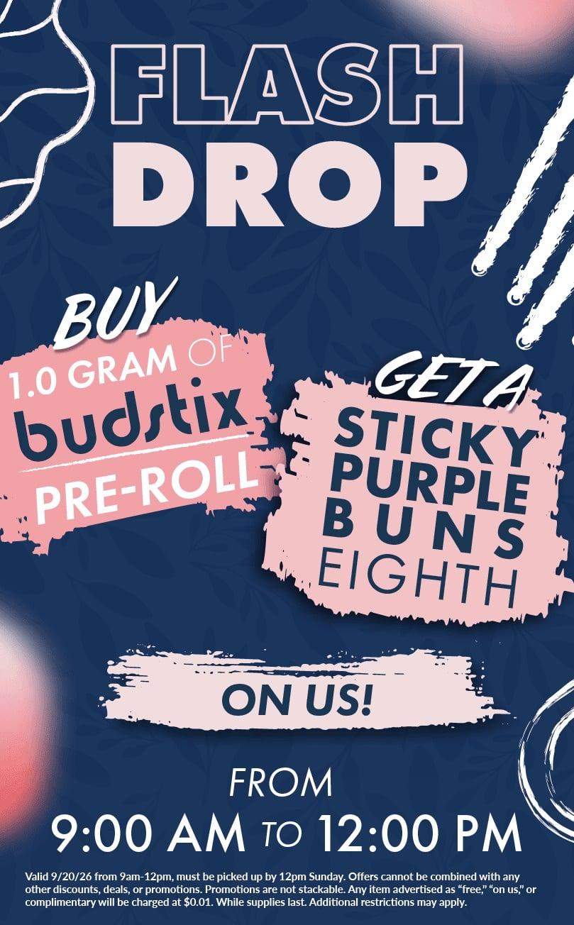 Buy Budstix Pre-Roll, Get Free Eighth