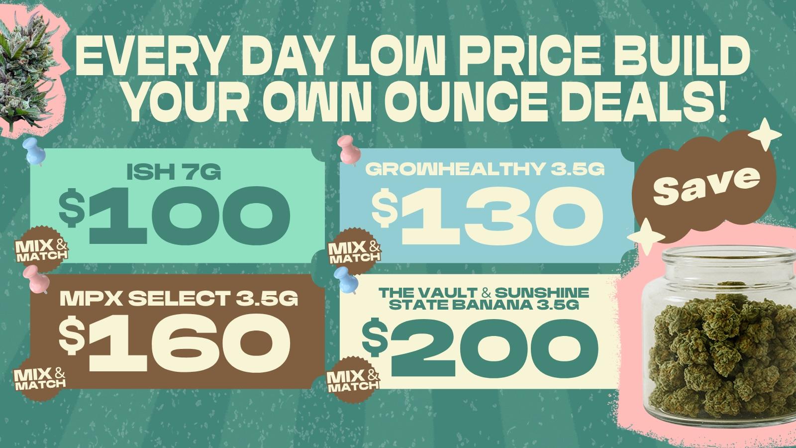 Build Your Own Ounce Deals