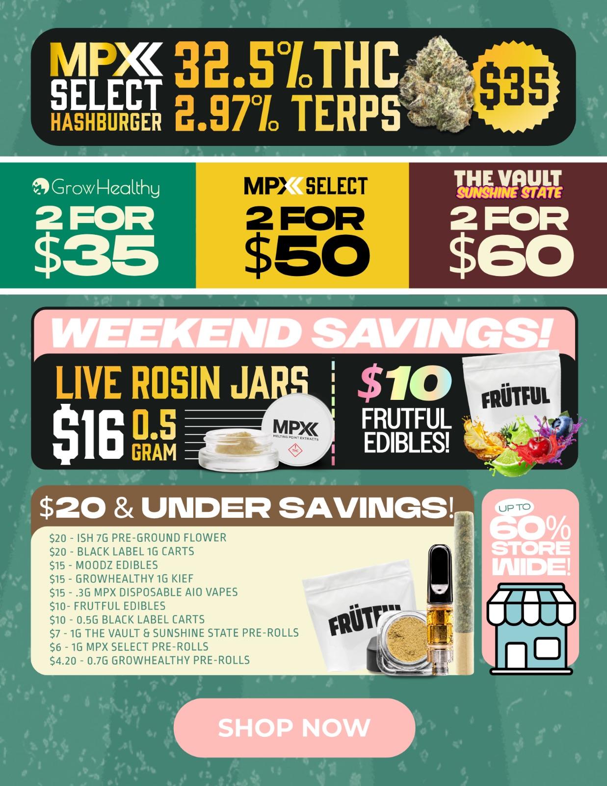 Weekend Savings & Storewide Deals