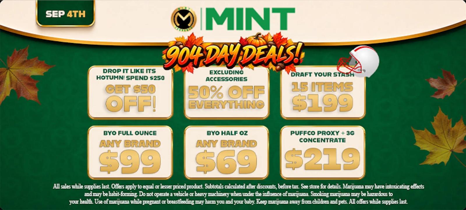 904 Day Deals: Save Big on Flower & More - Cannabis deal image