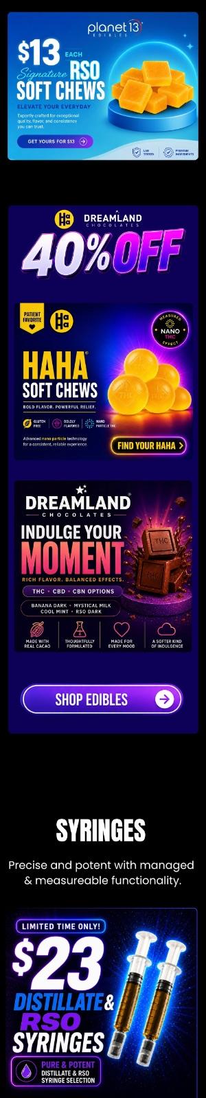 Sweet Deals: Edibles & Syringes