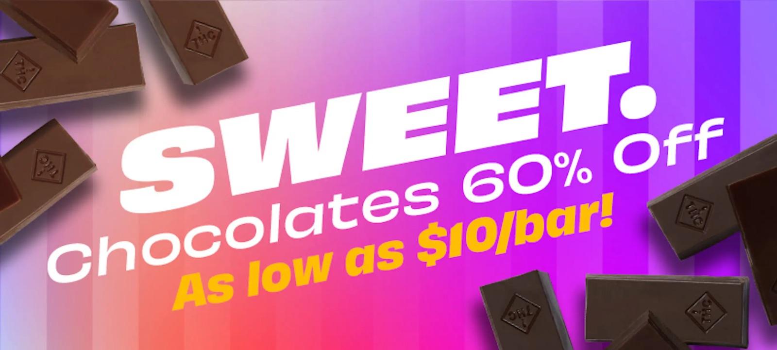 Sweet Deal: Chocolates 60% Off!