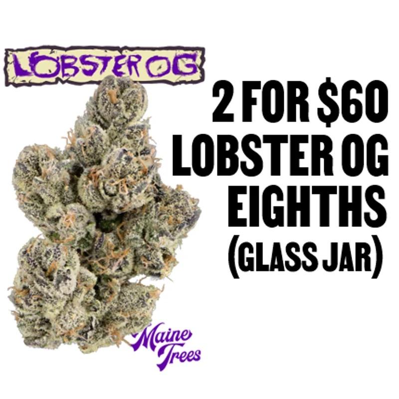 Lobster OG Eighths 2 for $60 - Cannabis deal image