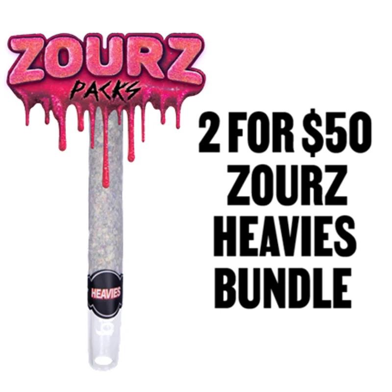 Zourz Heaveis Bundle: 2 For $50 - Cannabis deal image