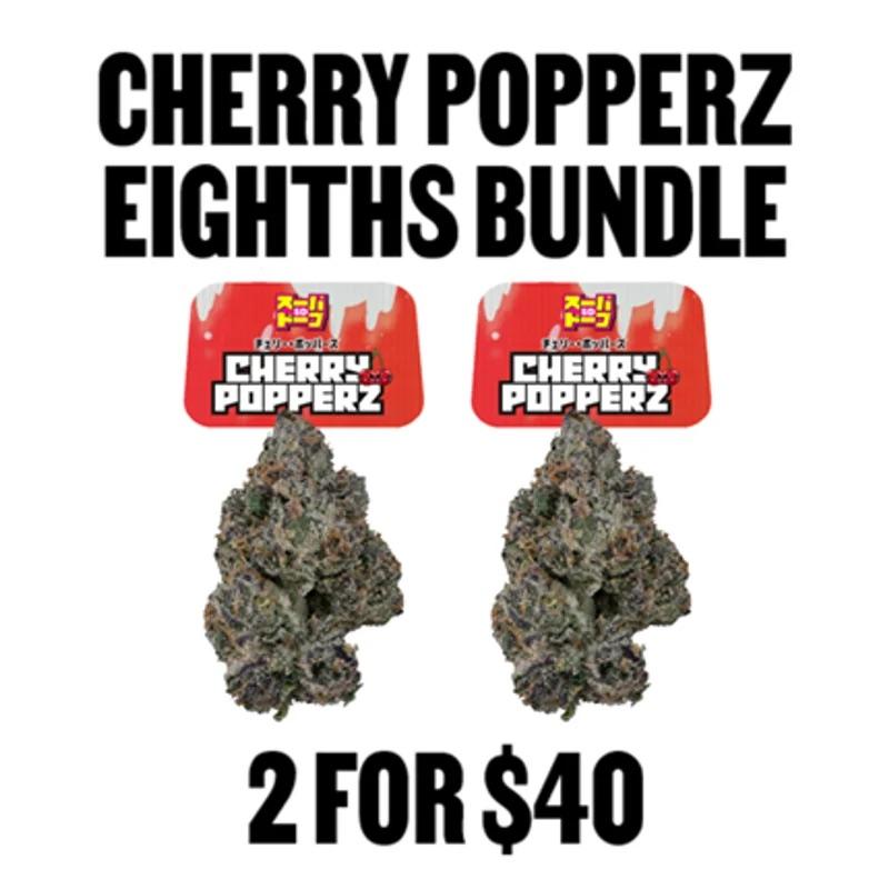 Cherry Popperz Eighths Bundle 2 for $40