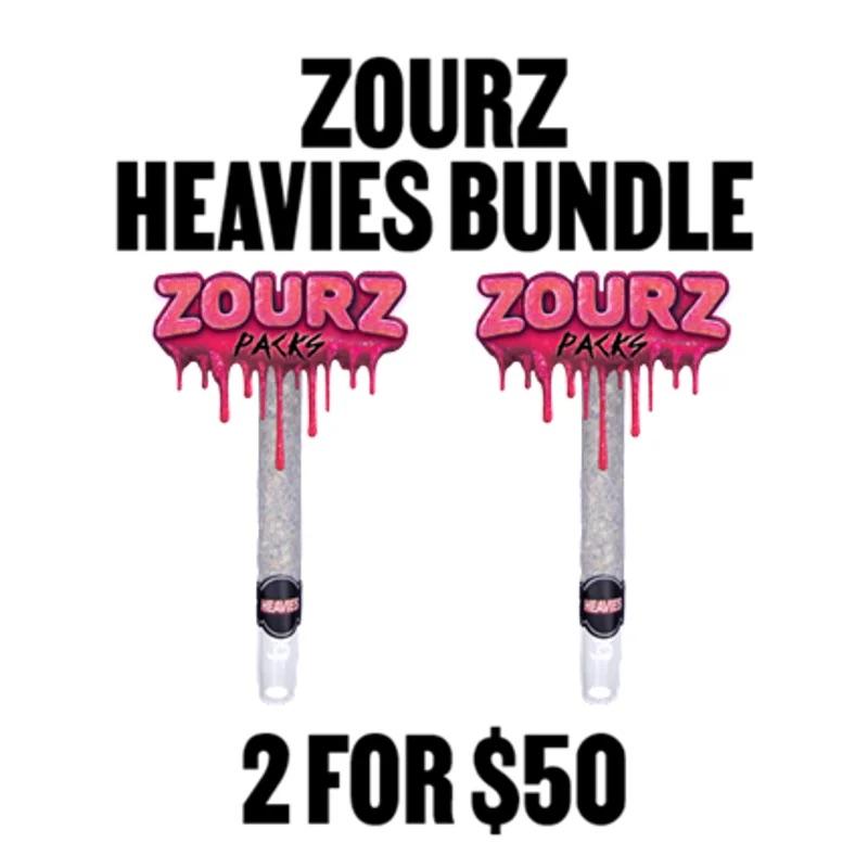 Zourz Heavies Bundle 2 For $50