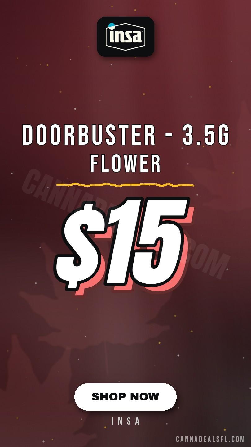 $15 Doorbuster - 3.5g Flower - Cannabis deal image