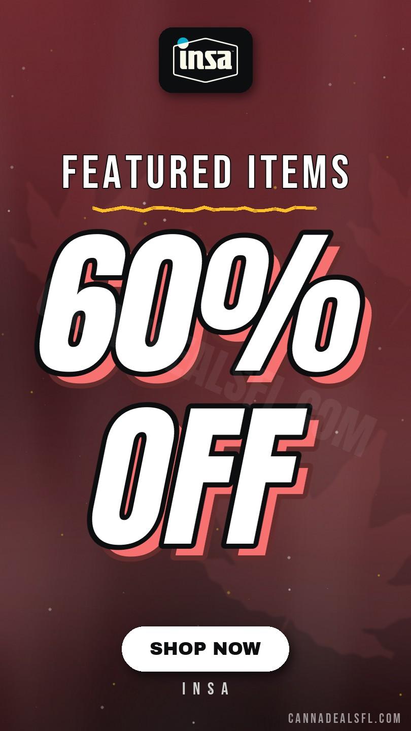 Featured Items - 60% Off - Cannabis deal image