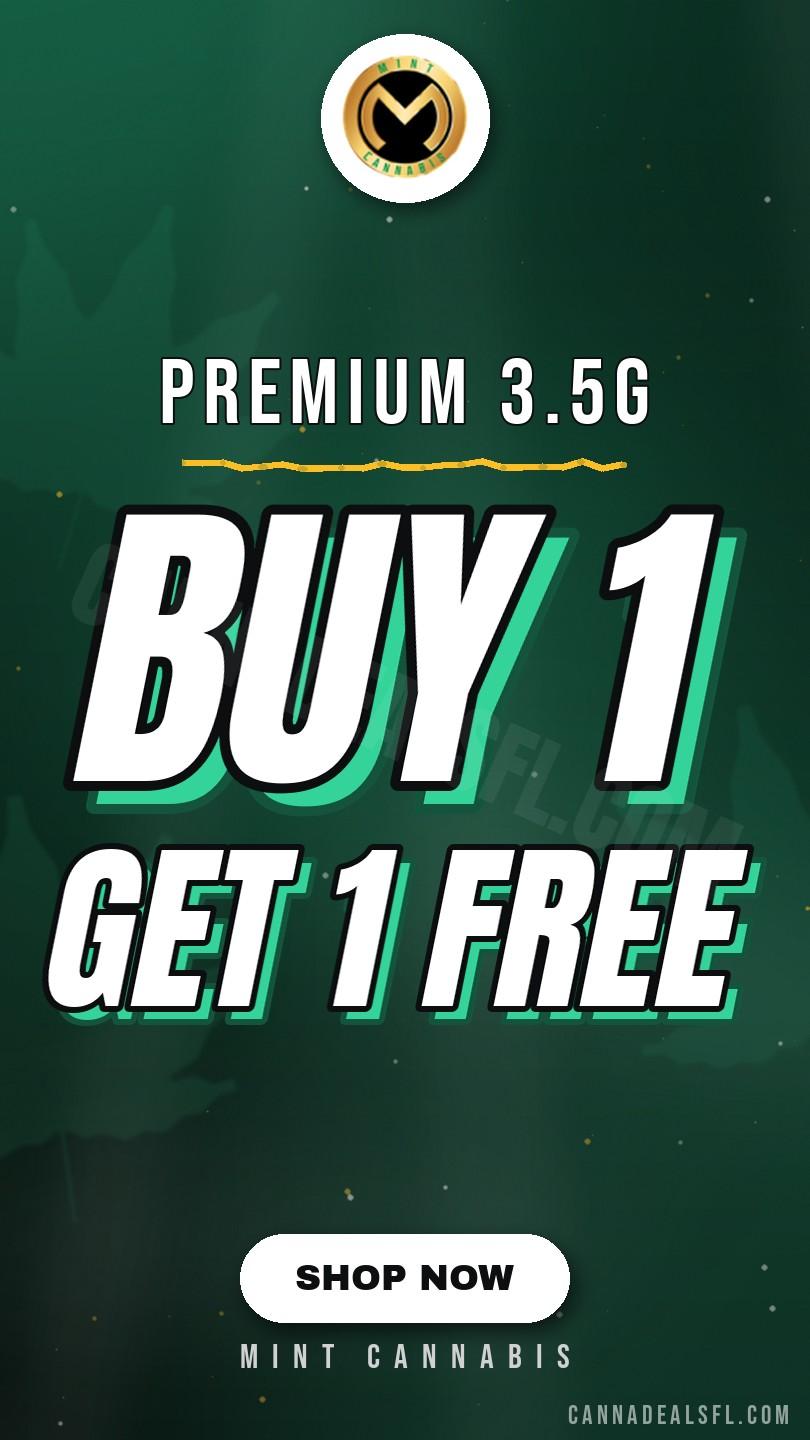 OR Buy One at Full Price, Get One Free - Premium 3.5g - Cannabis deal image
