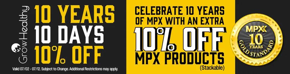 10 Years, 10 Days, 10% Off!