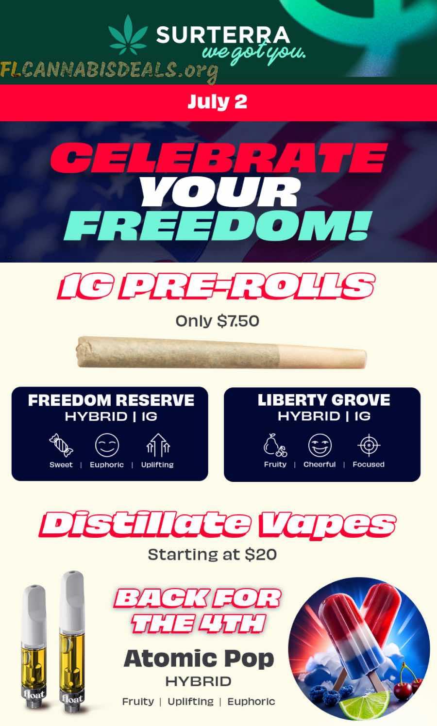 Celebrate Your Freedom with July 2 Deals!