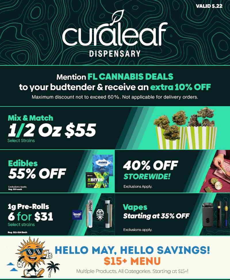 55% Off Edibles & Storewide Savings - Cannabis deal image