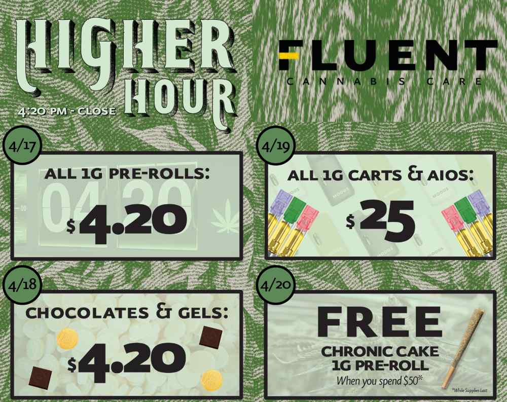 Daily Deals on Pre-Rolls, Carts, and Edibles - Cannabis deal image