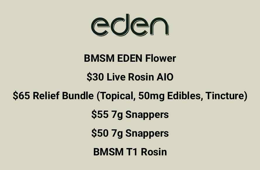 Flower, Rosin, and Relief Bundle Deals - Cannabis deal image