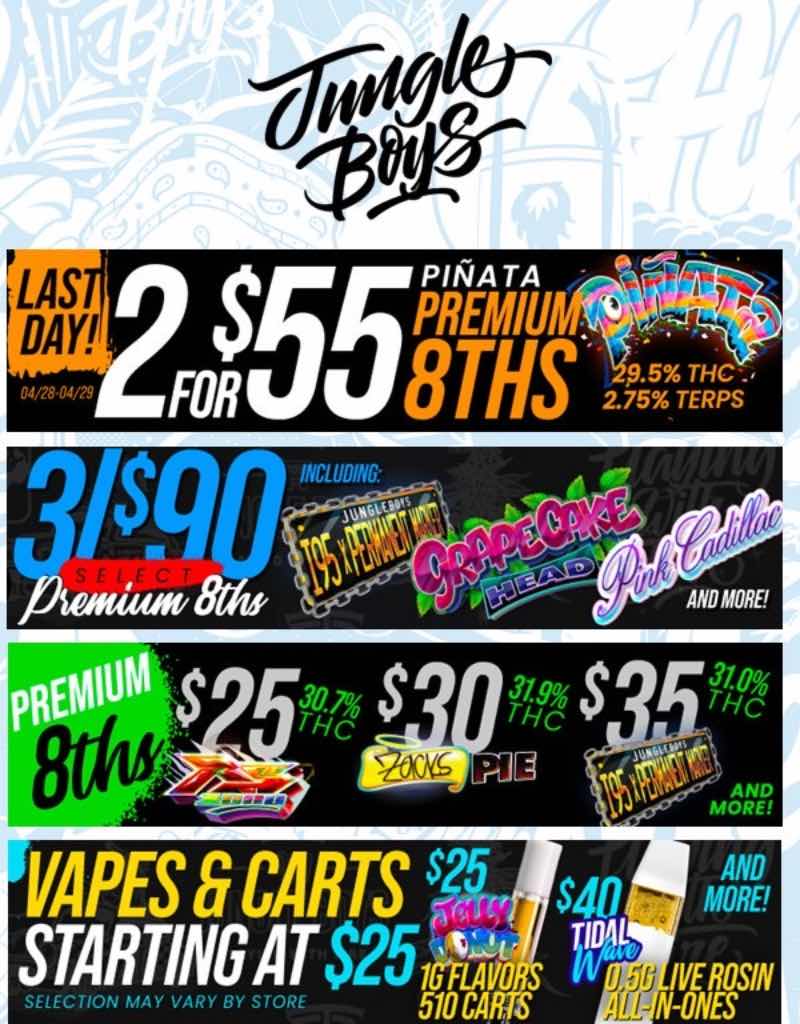 Premium 8ths Deals & Vape Specials - Cannabis deal image