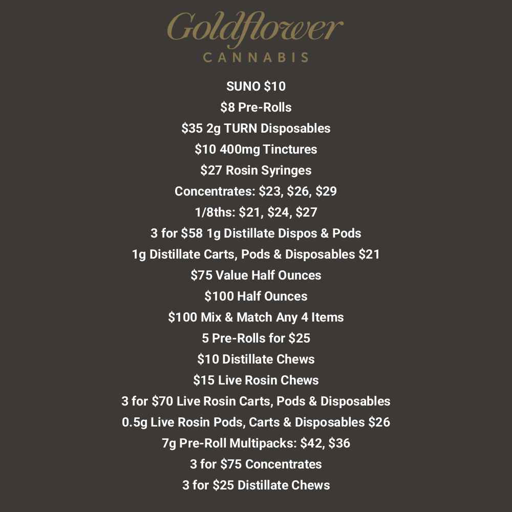 Deals on Flower, Vapes, Concentrates & More - Cannabis deal image