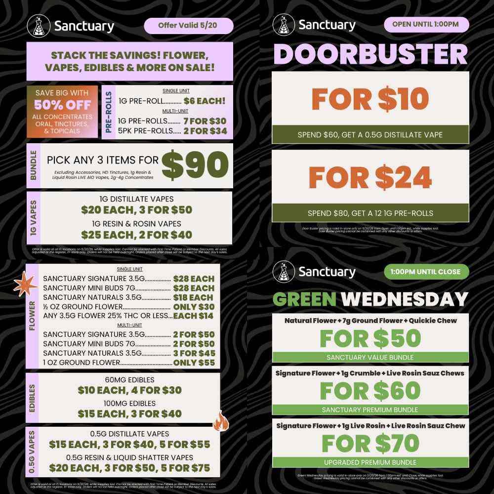 Deals Galore: Bundles, Vapes, Flower & More! - Cannabis deal image