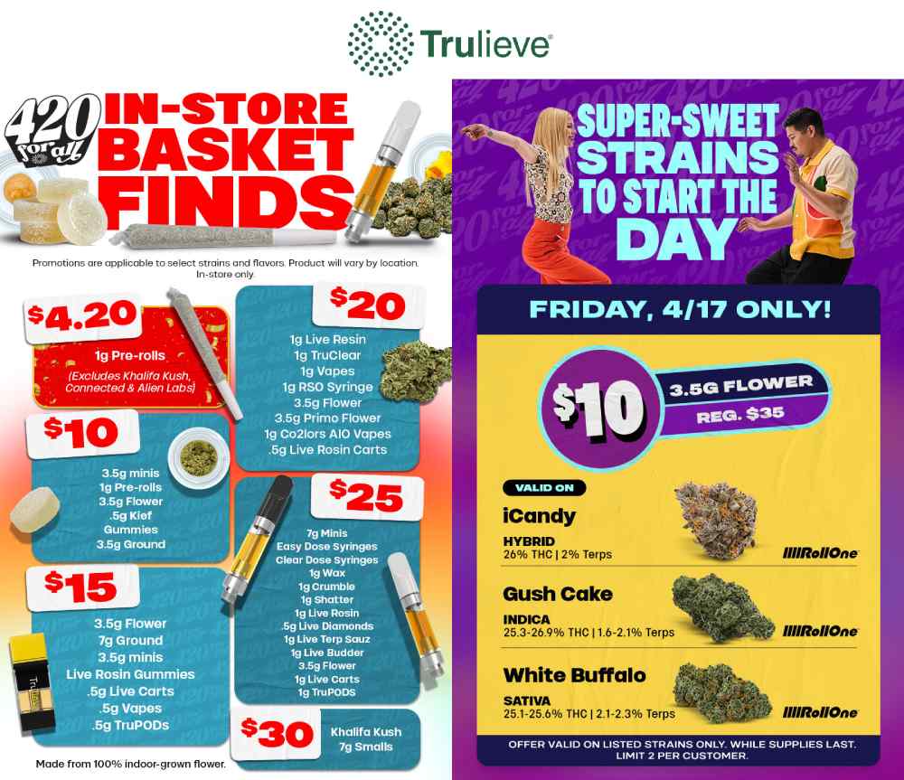 In-Store Basket Finds & Friday Flower Deal - Cannabis deal image