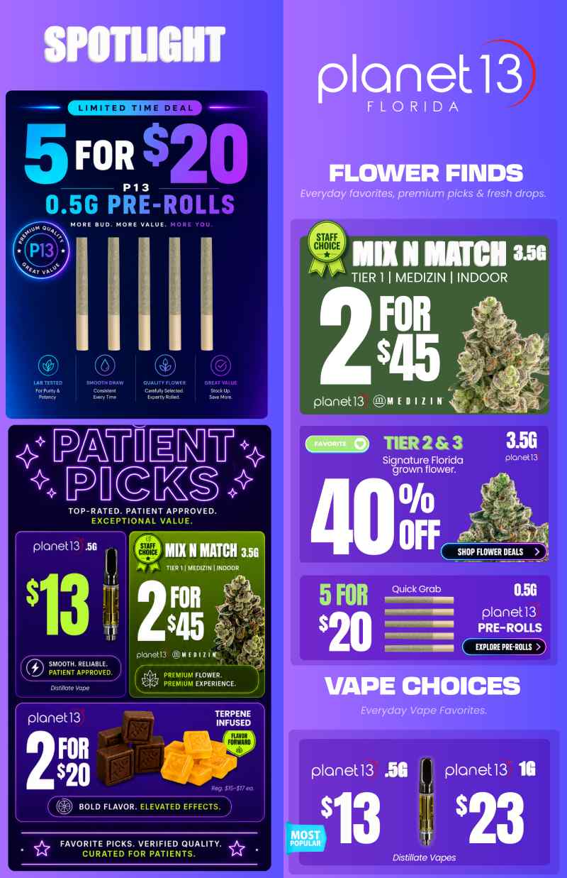 Spotlight Deals: Pre-Rolls, Flower, Vapes & More! - Cannabis deal image