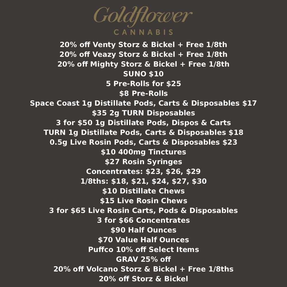 Pre-Rolls, Disposables, Concentrates, & More Deals - Cannabis deal image