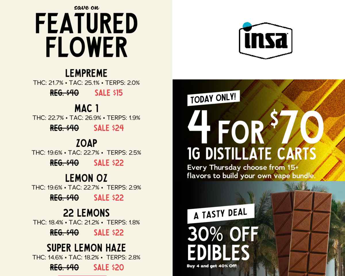 Featured Flower Deals & Vape Bundles - Cannabis deal image