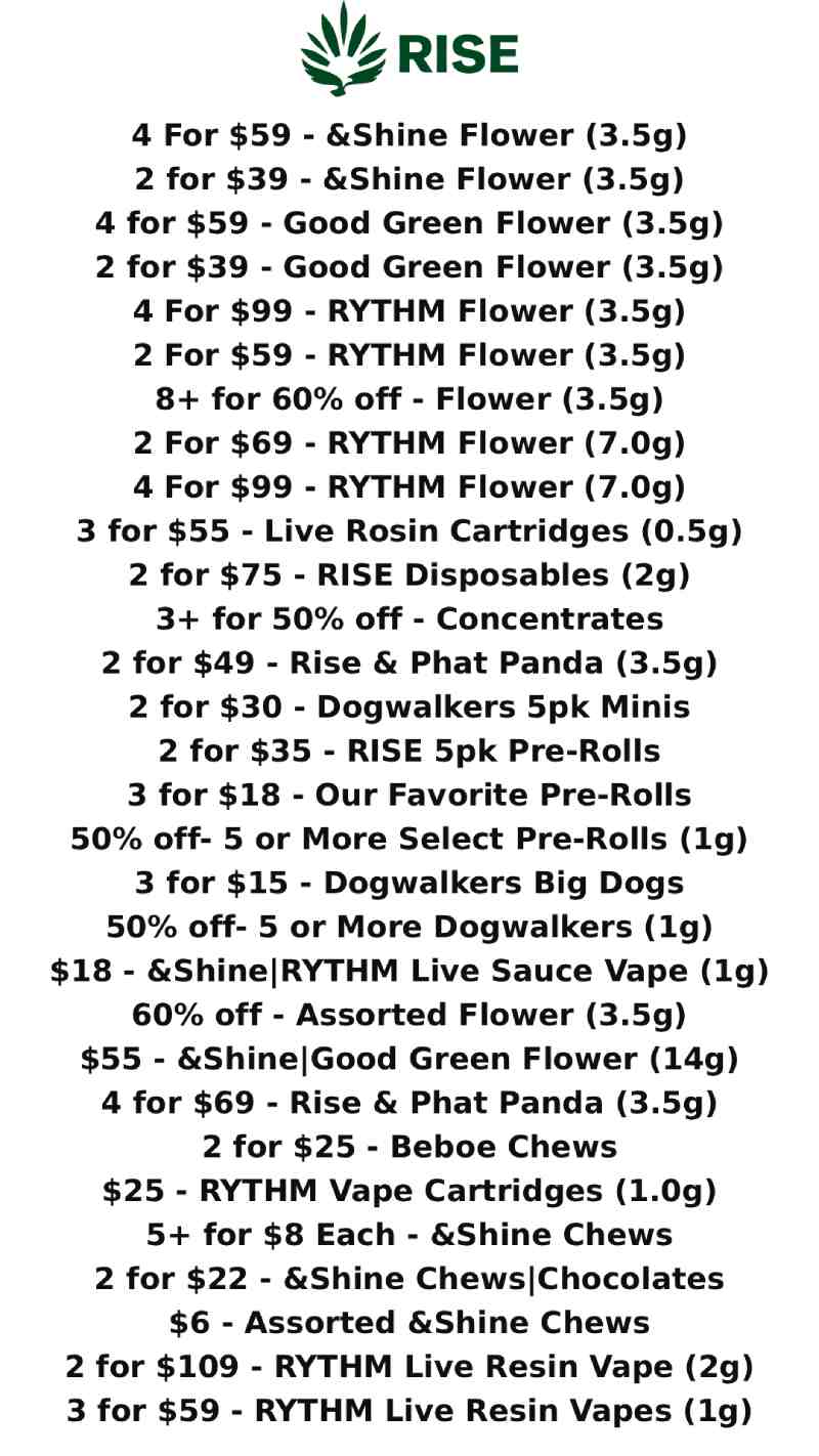 Bulk Flower, Concentrates, Vapes & Edibles Deals - Cannabis deal image