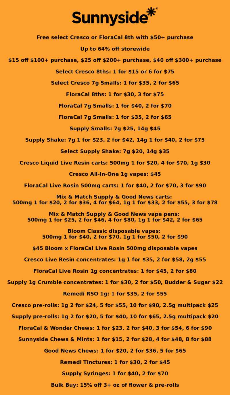 Deals Galore: Free 8ths, Tiered Savings & Bundles! - Cannabis deal image