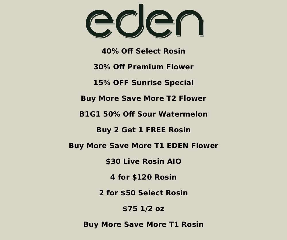 Rosin, Flower, and More Deals! - Cannabis deal image