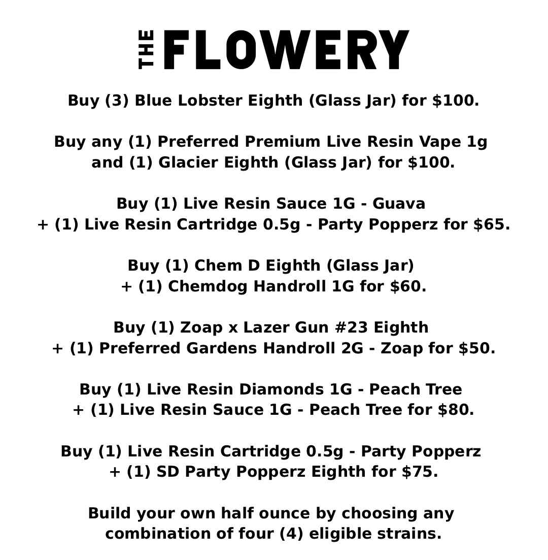 Bundle Deals and Custom Ounces - Cannabis deal image