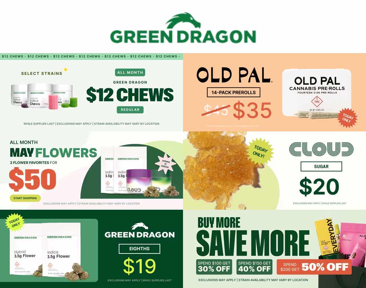 Save Big: Flower, Pre-Rolls, and More Deals - Cannabis deal image