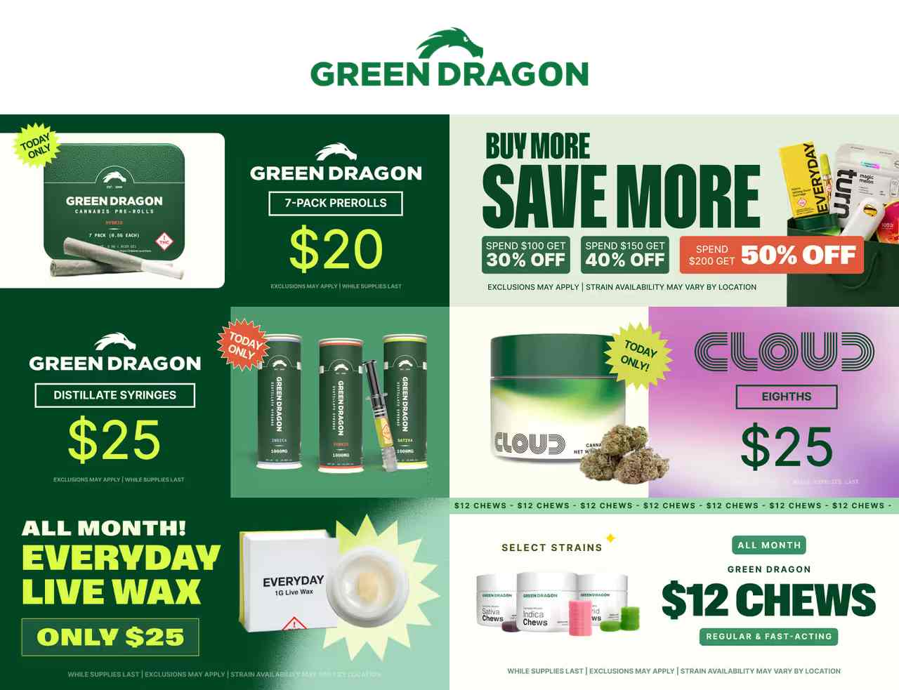 Buy More Save More & Daily Deals - Cannabis deal image