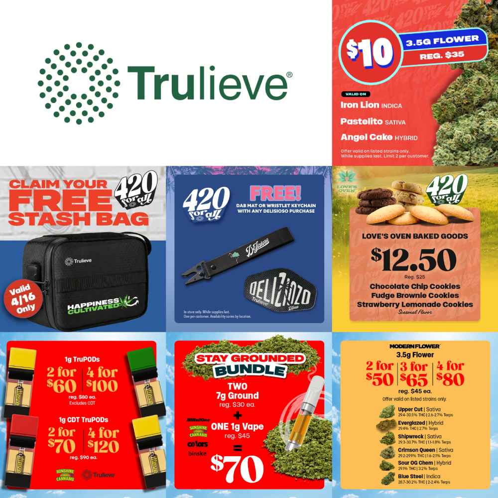 Free Stash Bag, $10 Flower & BOGO Deals - Cannabis deal image