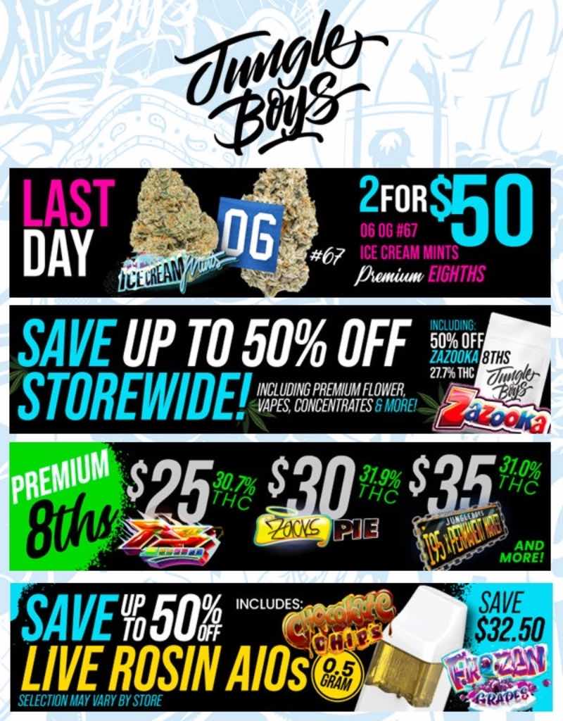 Deals Galore: Save Up to 50% Off Storewide - Cannabis deal image