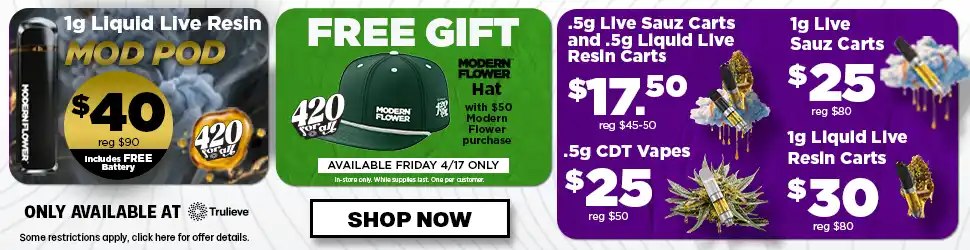 Vape and Cart Deals + Free Gift - Cannabis deal image