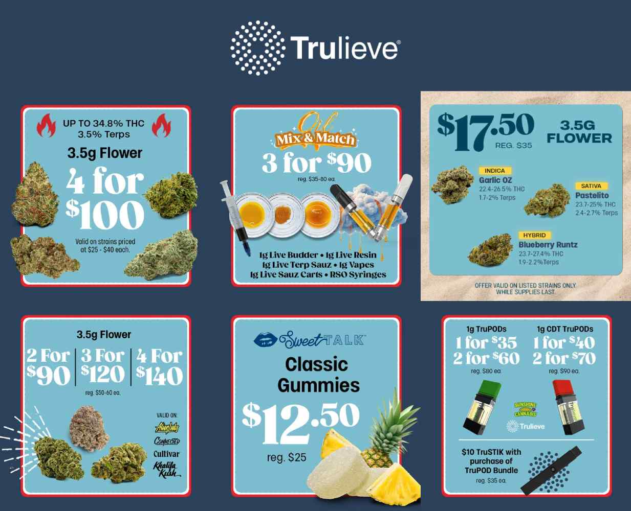 Flower Deals & Mix & Match Concentrates - Cannabis deal image