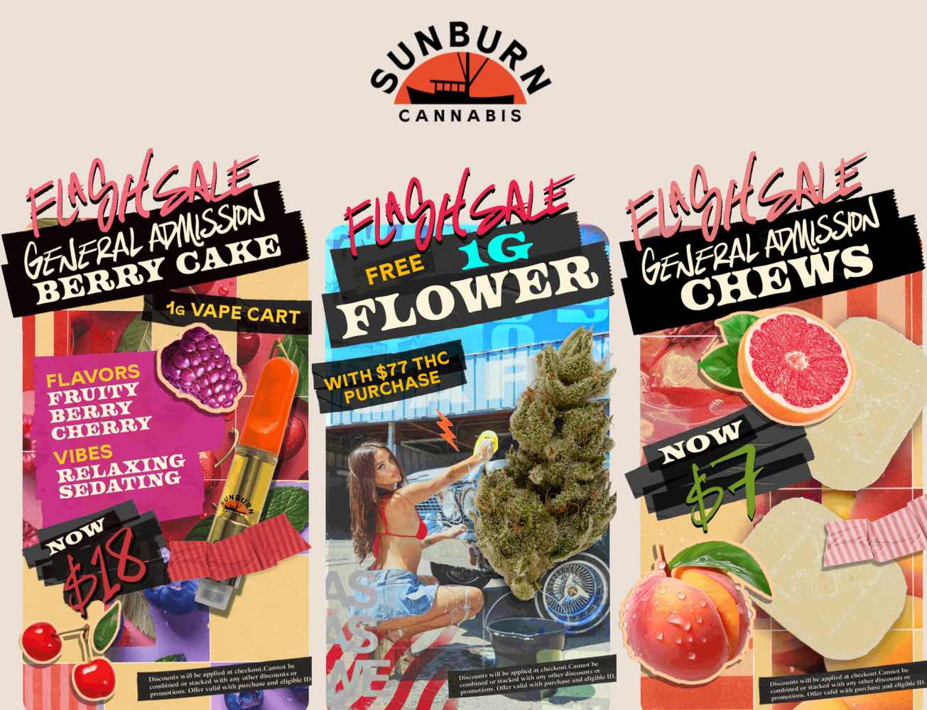 Flash Sale: Vapes, Flower, and Chews Deals - Cannabis deal image