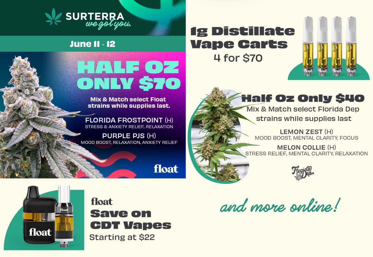 Half Ounces & Vape Carts Deals - Cannabis deal image