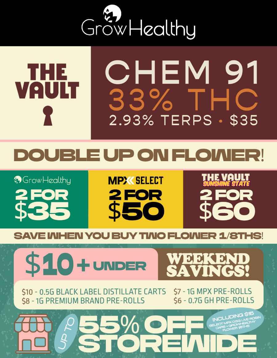 Double Up On Flower & Storewide Savings