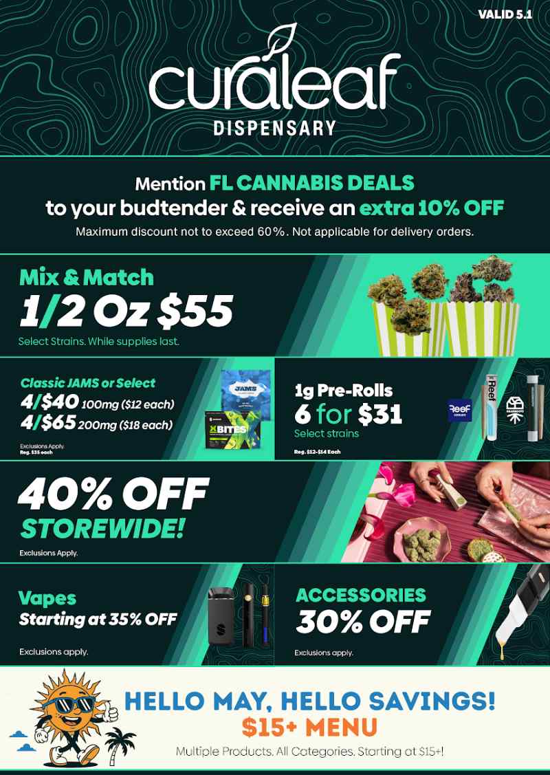 Mix & Match Deals and Storewide Savings - Cannabis deal image