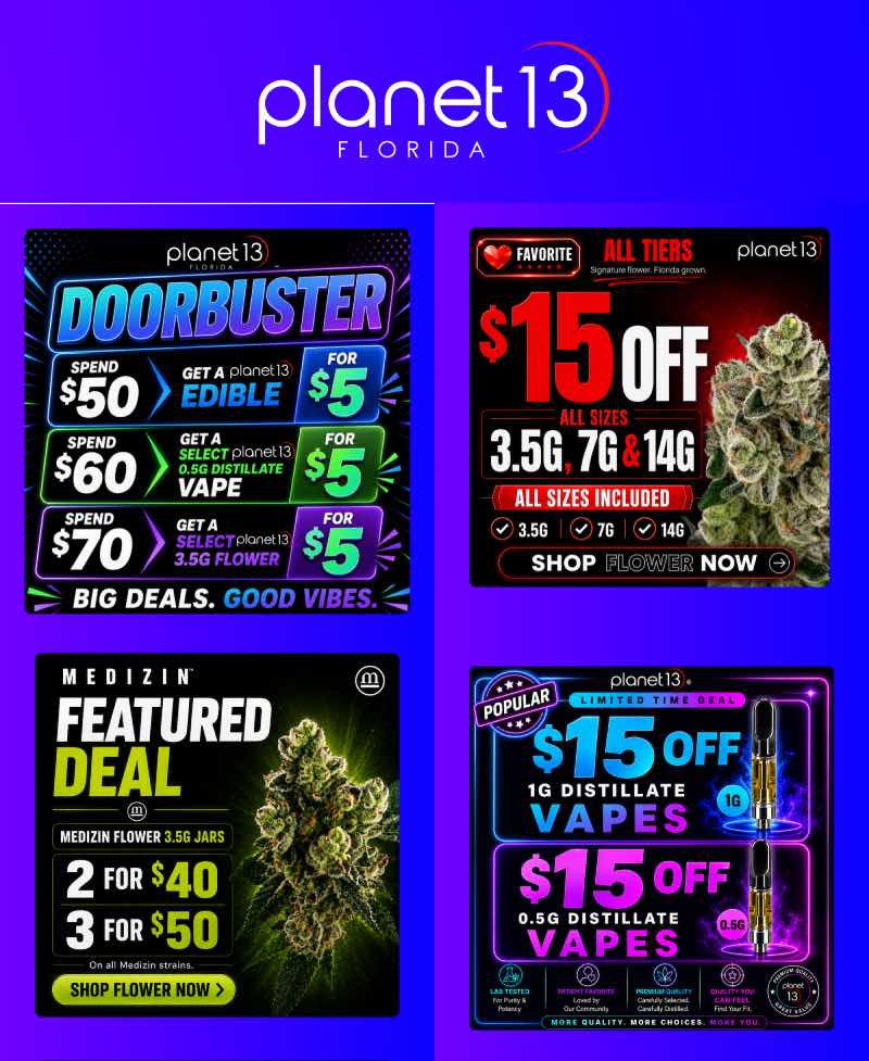 Door Busters, Flower Deals, and Vape Savings! - Cannabis deal image